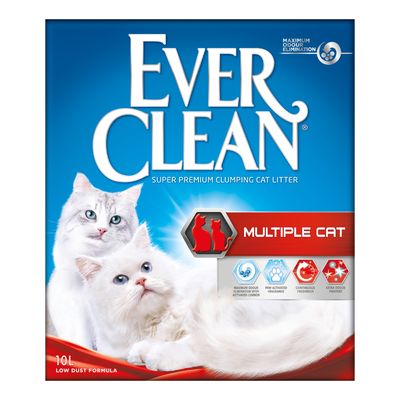 Ever Clean Multiple Cat – Lettiera Agglomerante per Più Gatti (6L / 10L)