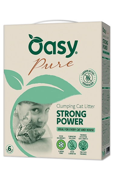 Lettiera Oasy Pure Strong Power – Con Fragranza Attiva