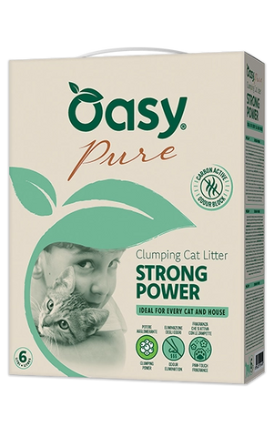 Lettiera Oasy Pure Strong Power – Con Fragranza Attiva