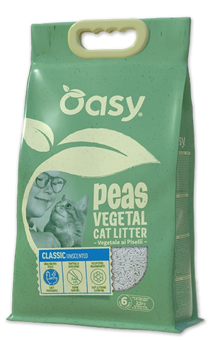 Lettiera Oasy Peas Vegetale – Classic Unscented
