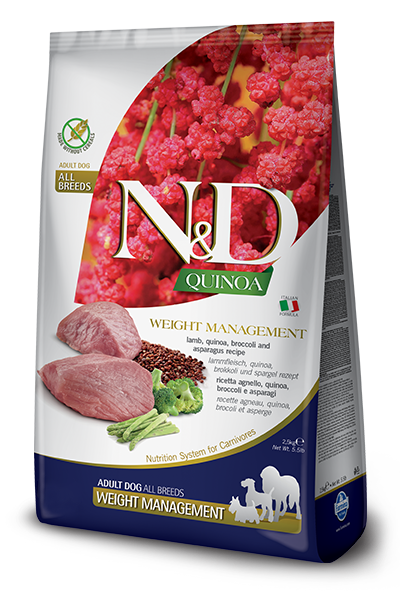Farmina N&D Quinoa Cane Weight Management Lamb