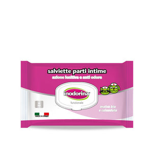 Inodorina Funzionale 40 salviette – Specifica Parti Intime con malva e calendula