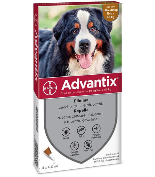 Advantix, antiparassitario spot-on cane 40-60kg