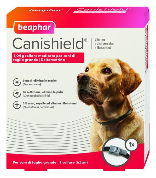 Beaphar canishield 1 collare Antiparassitario 65 cm