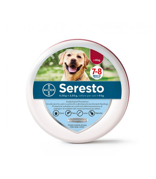 Seresto collare cani 70 cm superiore 8 kg